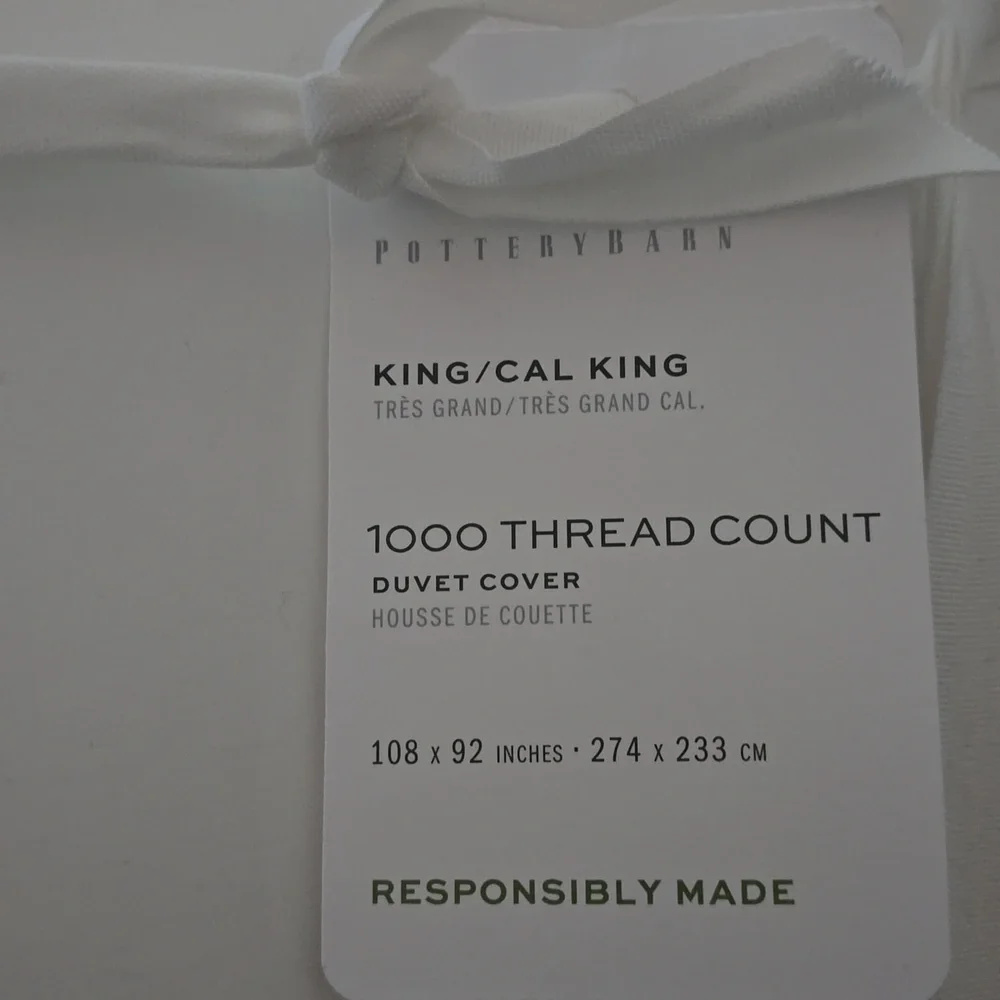 1000-Thread-Count Sateen Duvet Cover